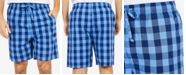 Nautica Men's Buffalo Plaid Pajama Shorts